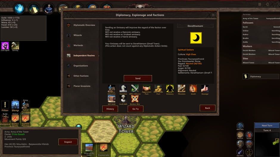 Скриншот 6 из Wizards and Warlords