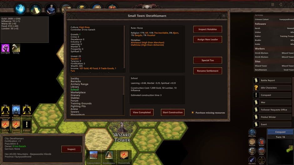 Скриншот 7 из Wizards and Warlords