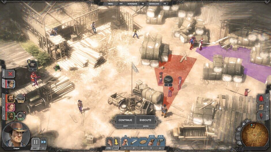 Скриншот 1 из Desperados III: Money for the Vultures - Part 2: Five Steps Ahead