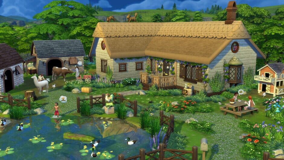 Скриншот 4 из The Sims 4: Cottage Living