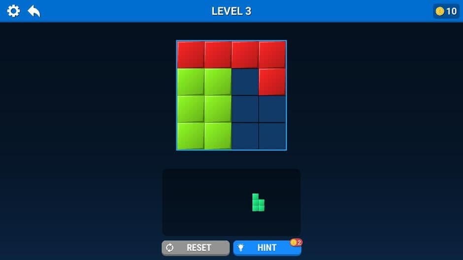 Скриншот 2 из Blocky Puzzle