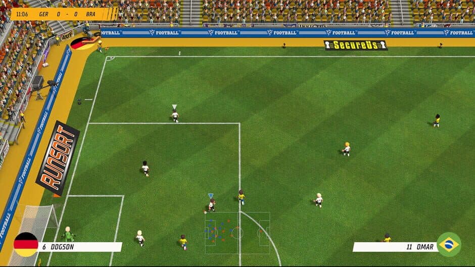 Скриншот 2 из Super Soccer Blast: America VS Europe