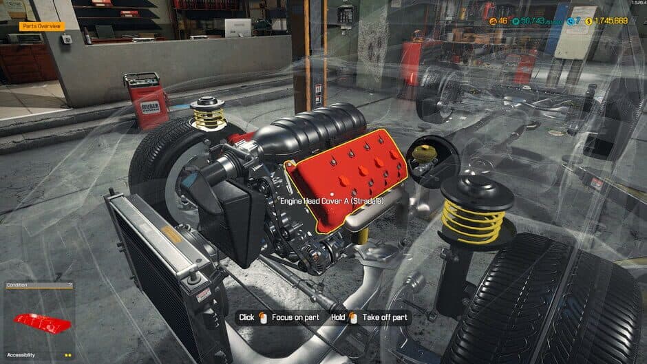 Скриншот 8 из Car Mechanic Simulator 2018: Maserati Remastered