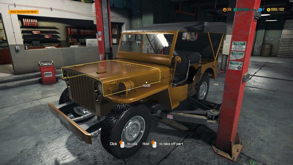 Скриншот 4 из Car Mechanic Simulator 2018: Jeep