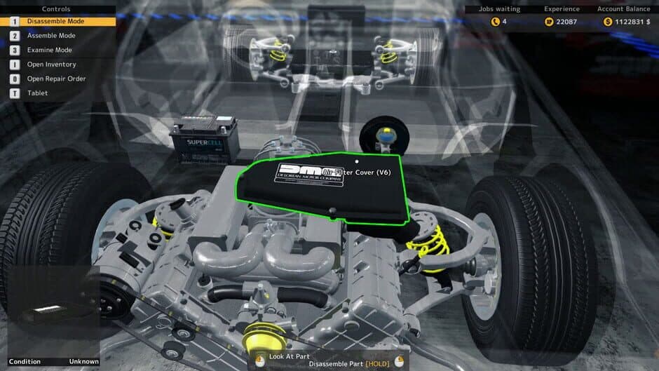 Скриншот 2 из Car Mechanic Simulator 2015: DeLorean