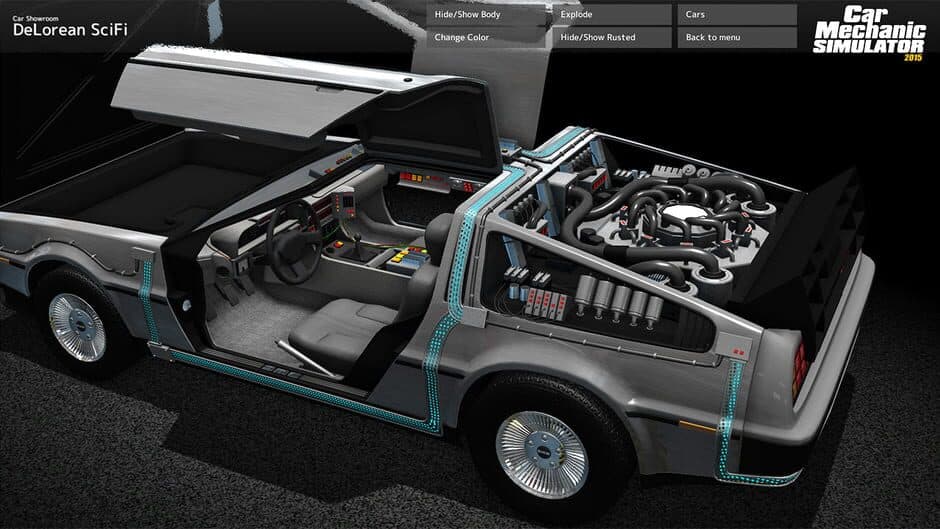 Скриншот 5 из Car Mechanic Simulator 2015: DeLorean