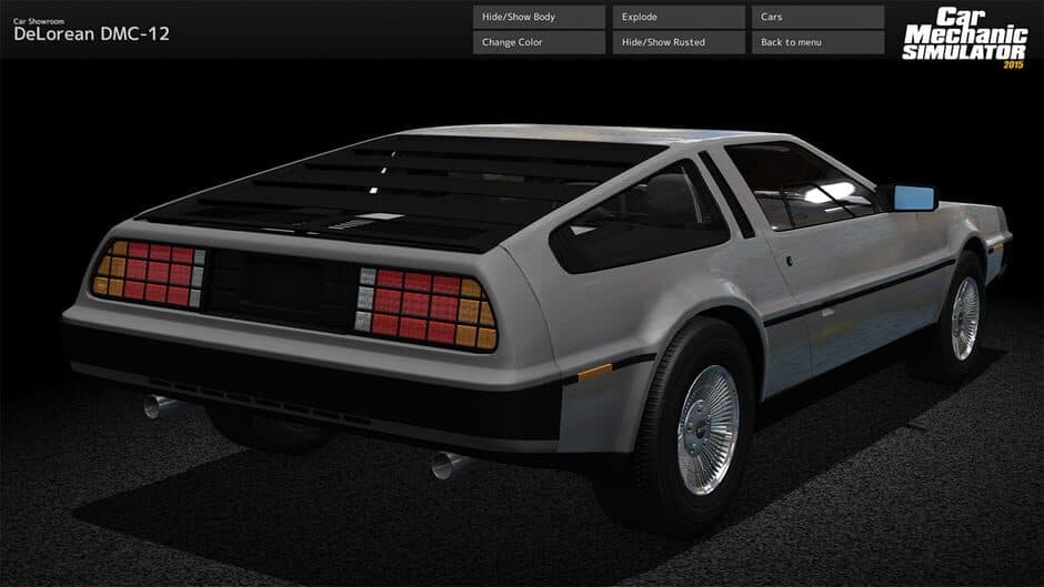 Скриншот 12 из Car Mechanic Simulator 2015: DeLorean