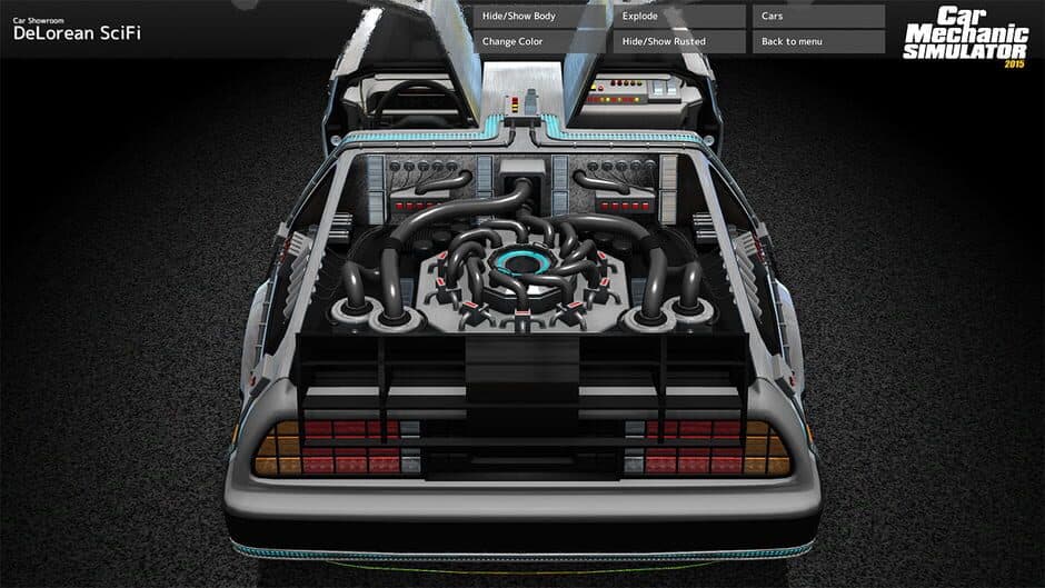 Скриншот 3 из Car Mechanic Simulator 2015: DeLorean