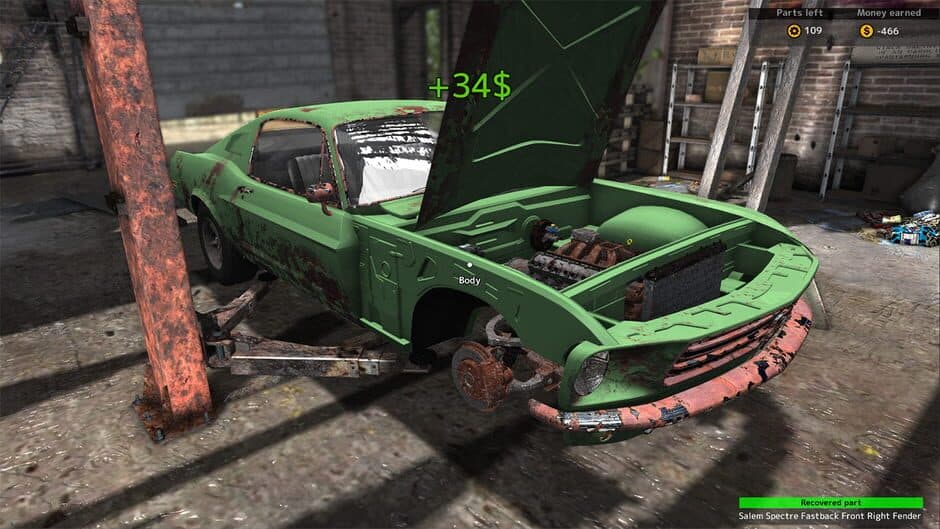 Скриншот 3 из Car Mechanic Simulator 2015: Car Stripping