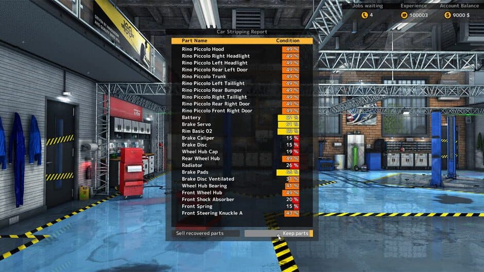 Скриншот 5 из Car Mechanic Simulator 2015: Car Stripping