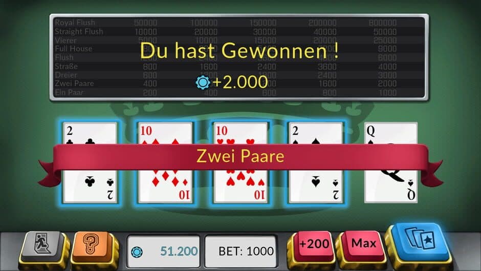 Скриншот 2 из Four Kings: Video Poker