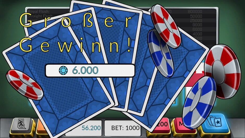 Скриншот 3 из Four Kings: Video Poker