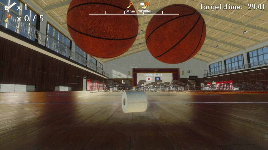 Скриншот 4 из Toilet paper wants to be a basketball