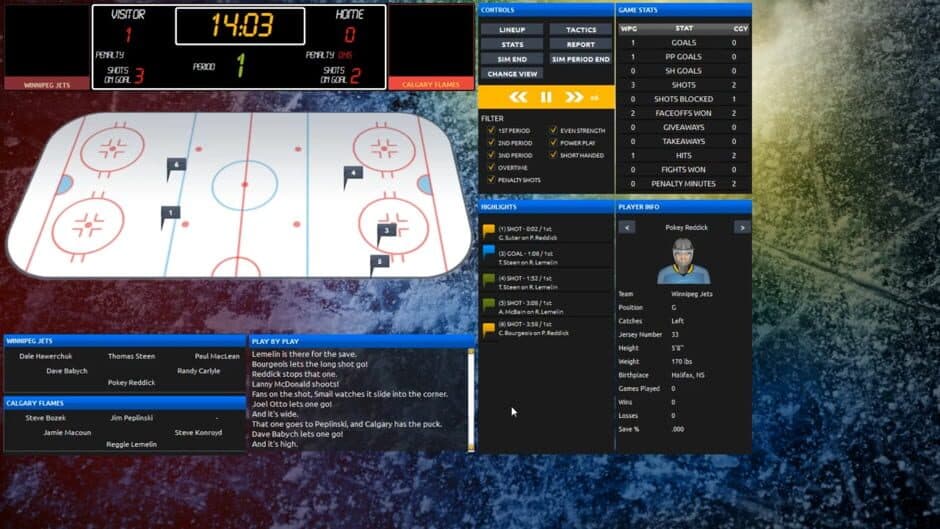 Скриншот 1 из Franchise Hockey Manager 2014