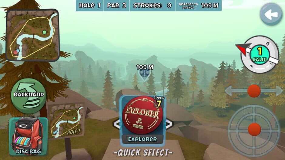 Скриншот 1 из Disc Golf Valley