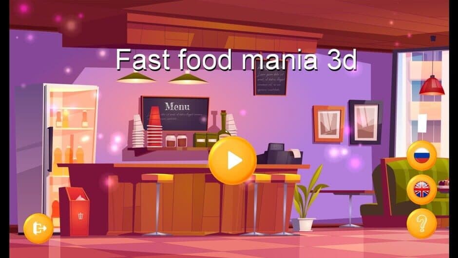 Скриншот 1 из Fast Food Mania 3D
