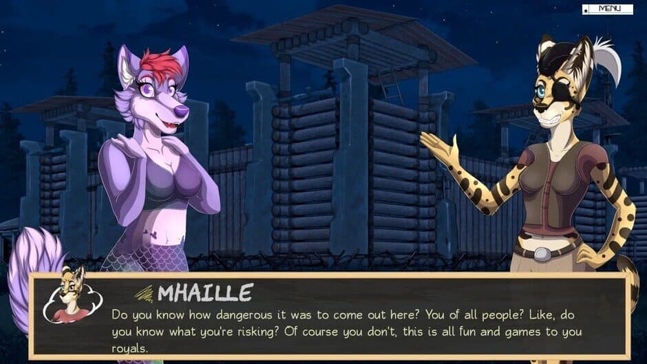 Скриншот 2 из Furry Shakespeare: To Date or Not to Date Spooky Cat Girls?