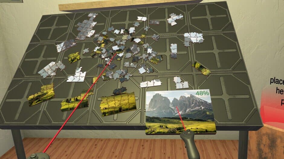 Скриншот 3 из Jigsaw Puzzle VR