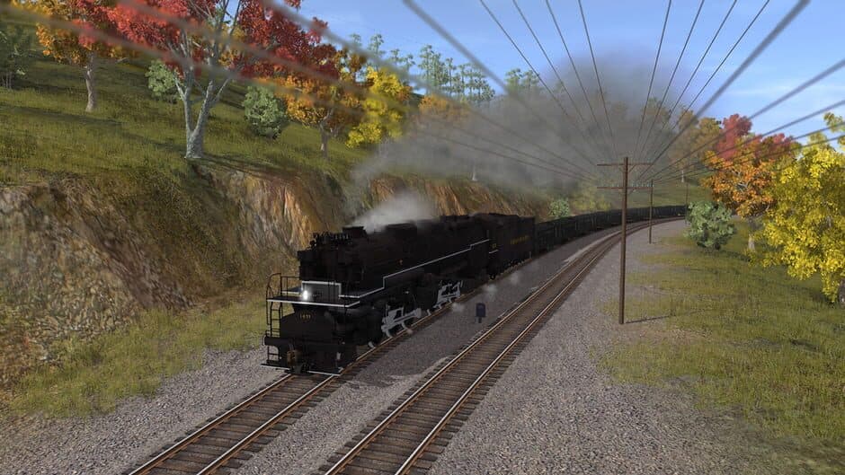 Скриншот 9 из Trainz Railroad Simulator 2019: C&O 2-6-6-6 H8 - New River Mining Coal Run