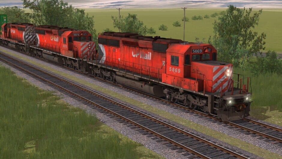 Скриншот 1 из Trainz Railroad Simulator 2019: CP SD40-2 #5865-5879 Multimark