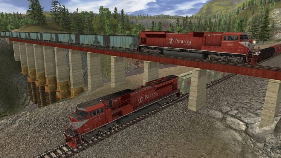 Скриншот 6 из Trainz Railroad Simulator 2019: Indiana Railroad EMD SD9043MAC