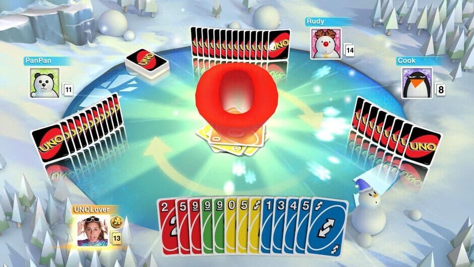 Скриншот 1 из Uno: Winter Theme DLC