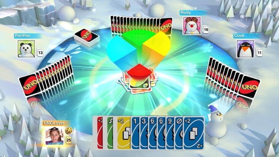 Скриншот 2 из Uno: Winter Theme DLC