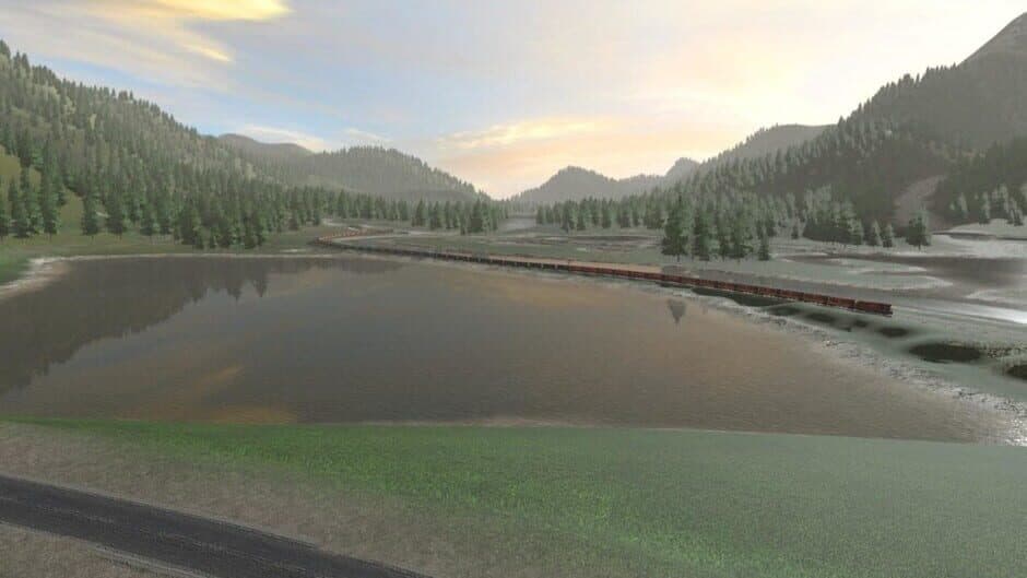 Скриншот 3 из Trainz Railroad Simulator 2019: Canadian Rocky Mountains Baker Crk to West of Calgary
