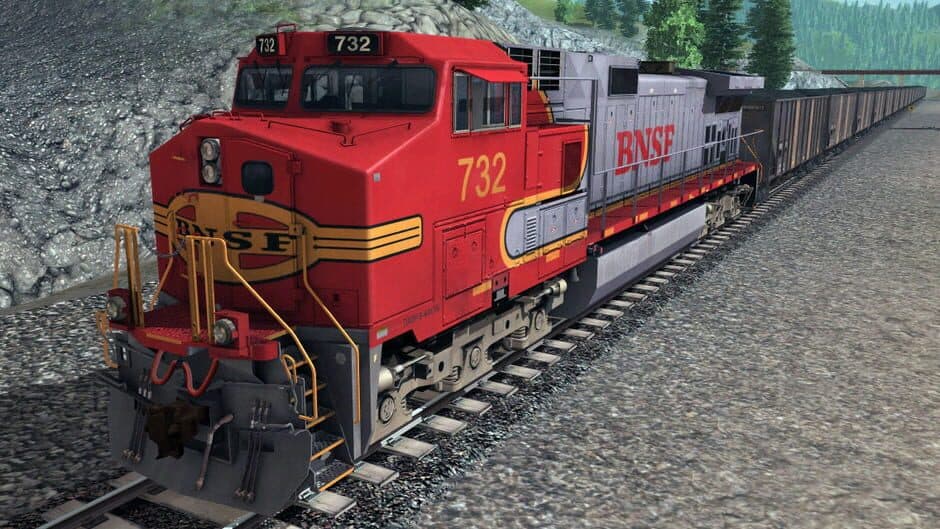 Скриншот 3 из Trainz Railroad Simulator 2019: BNSF GE Dash-9 44CW Warbonnet