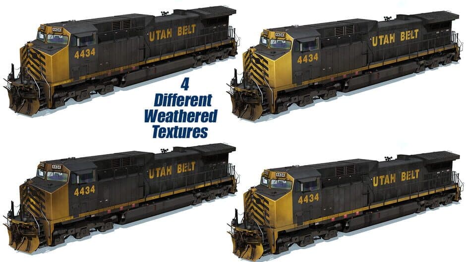 Скриншот 6 из Trainz Railroad Simulator 2019: Utah Belt AC4400CW 4400-4450