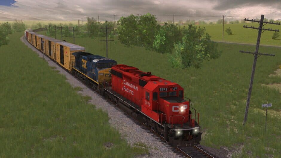 Скриншот 2 из Trainz Railroad Simulator 2019: CP SD40-2 #5865-5879 Modern Block Letters