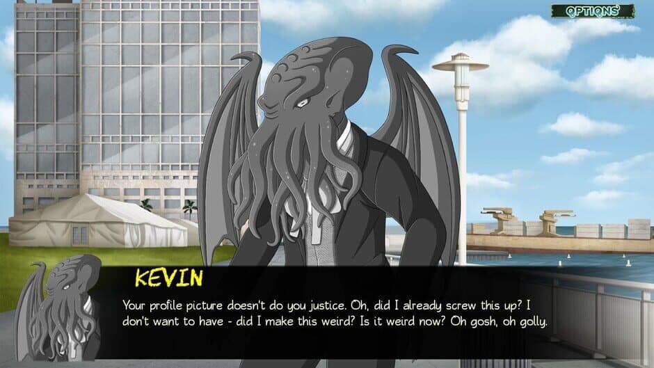 Скриншот 1 из Mythos Ever After: A Cthulhu Dating Sim RX