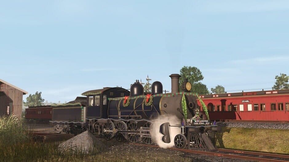 Скриншот 5 из Trainz Railroad Simulator 2019: ZecRail V499 Blue & Gold and Christmas 2019