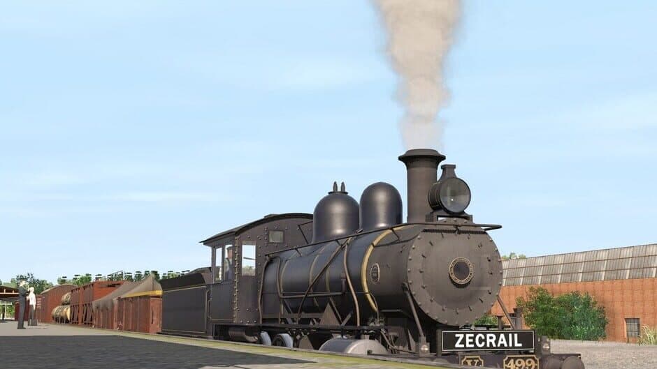 Скриншот 12 из Trainz Railroad Simulator 2019: ZecRail V499 Blue & Gold and Christmas 2019