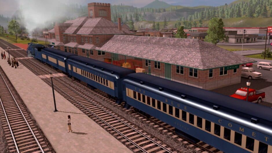 Скриншот 1 из Trainz Railroad Simulator 2019: Blue Comet