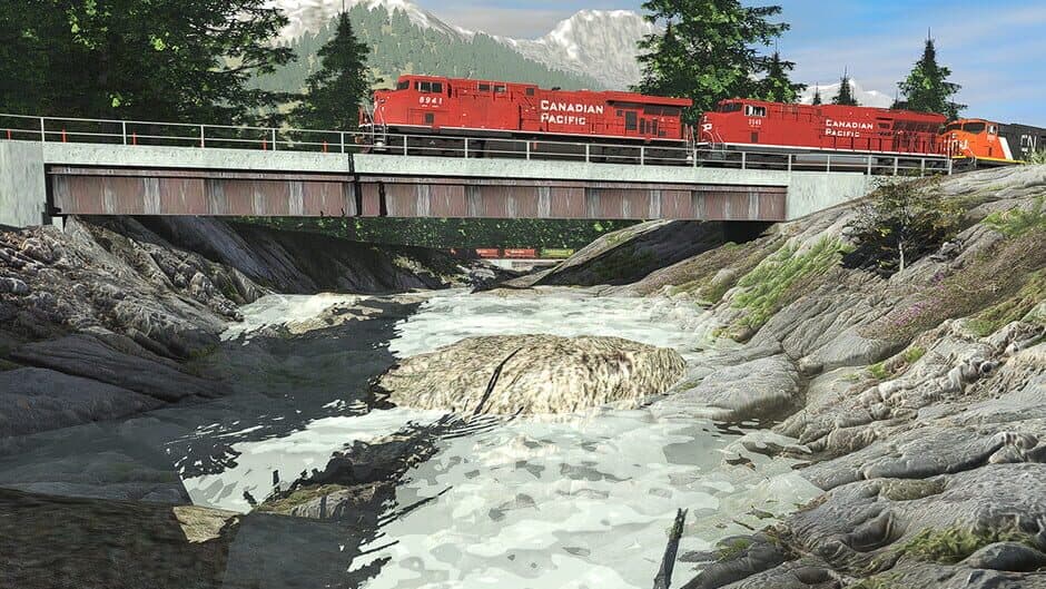 Скриншот 6 из Trainz Railroad Simulator 2019: Canadian Rocky Mountains Ottertail to Castle Jct