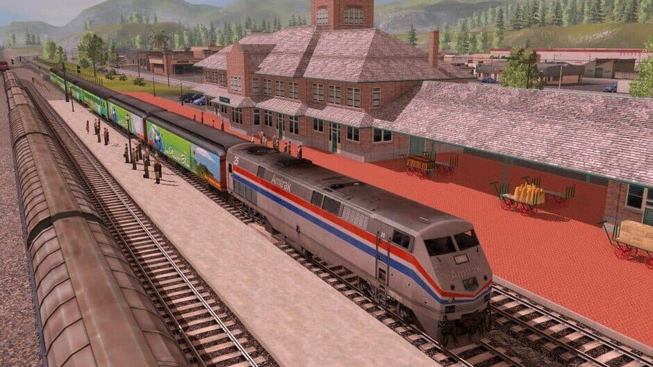 Скриншот 4 из Trainz Railroad Simulator 2019: Amtrak P42DC - Phase III