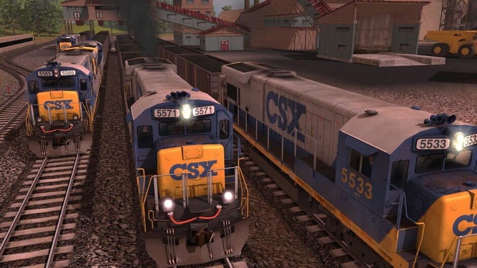 Скриншот 4 из Trainz Railroad Simulator 2019: CSX Transportation GE B30-7