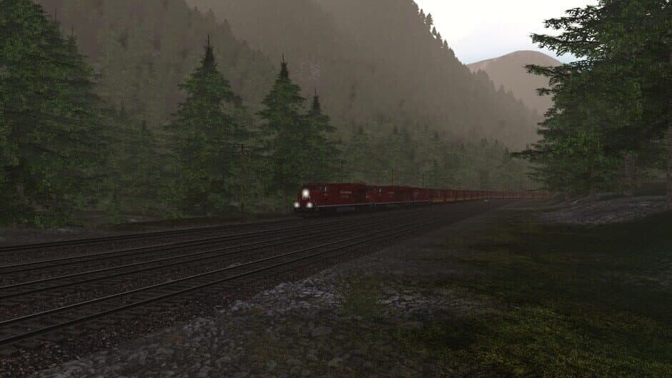 Скриншот 1 из Trainz Railroad Simulator 2019: Canadian Rocky Mountains Viktor Lake to Ross Peak and Glacier