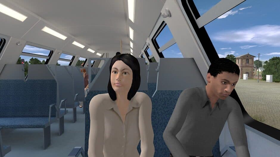 Скриншот 4 из Trainz Railroad Simulator 2019: DBuz 747 Passenger Cars