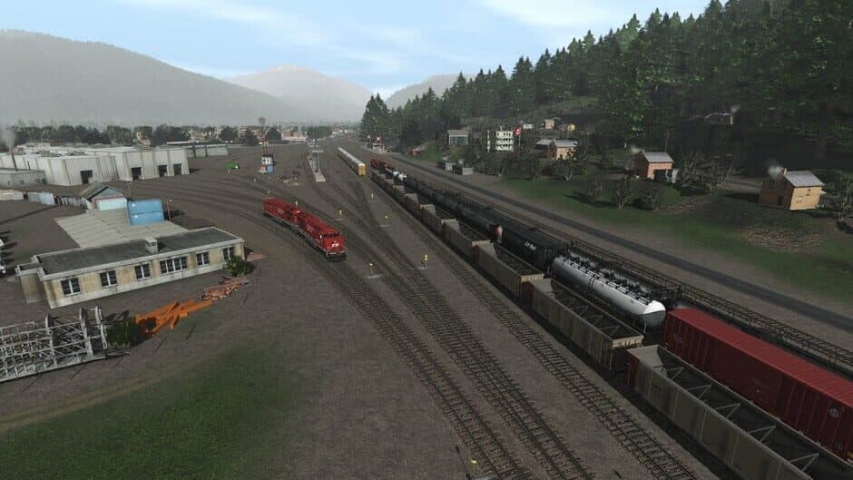 Скриншот 9 из Trainz Railroad Simulator 2019: Canadian Rocky Mountains Viktor Lake to Ross Peak and Glacier