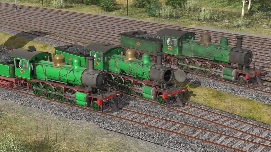 Скриншот 3 из Trainz Railroad Simulator 2019: Victorian Railways V Class 2 Tone Green