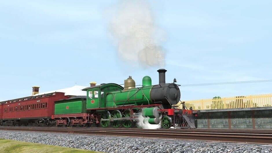 Скриншот 5 из Trainz Railroad Simulator 2019: Victorian Railways V Class 2 Tone Green