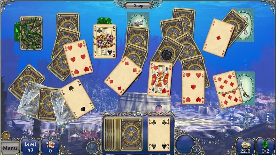 Скриншот 8 из Jewel Match Atlantis Solitaire 2: Collector's Edition
