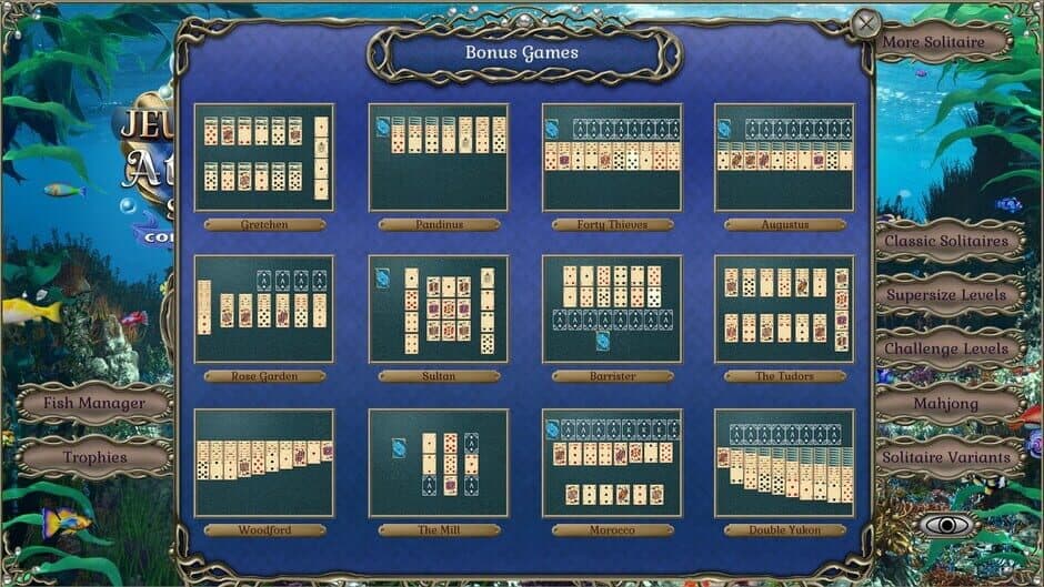 Скриншот 9 из Jewel Match Atlantis Solitaire 2: Collector's Edition