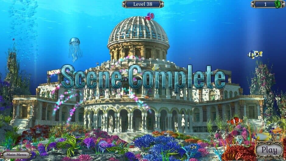 Скриншот 11 из Jewel Match Atlantis Solitaire 2: Collector's Edition