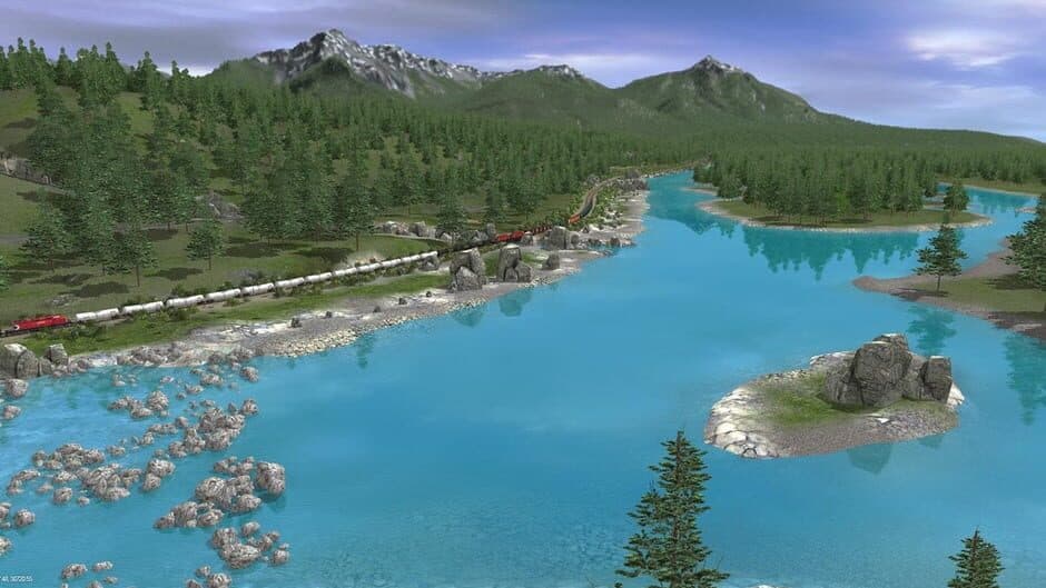 Скриншот 3 из Trainz: A New Era - Route: Canadian Rocky Mountains - Columbia River Basin