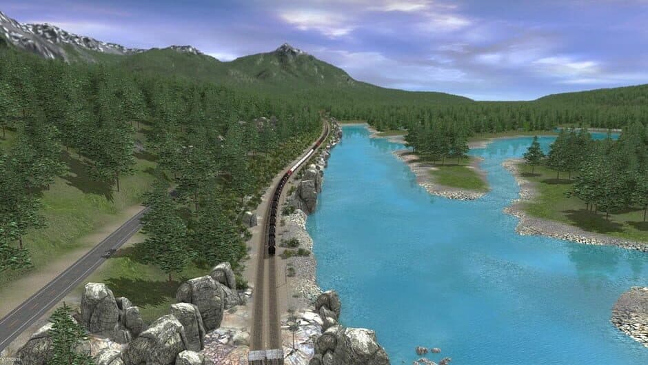 Скриншот 1 из Trainz: A New Era - Route: Canadian Rocky Mountains - Columbia River Basin