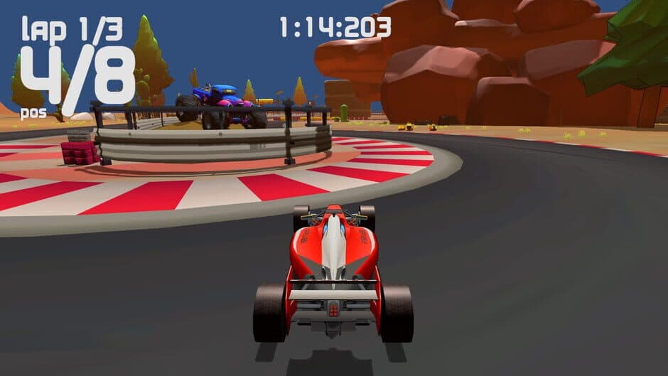 Скриншот 1 из Race: Total Toon Race