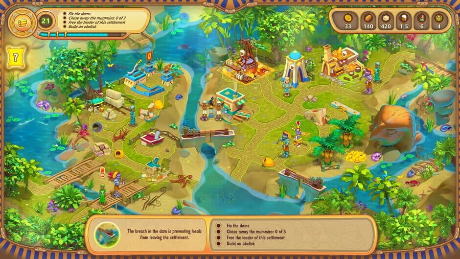 Скриншот 2 из The Great Empire: Relic of Egypt